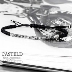 Bracelet pour homme tendance fin en argent