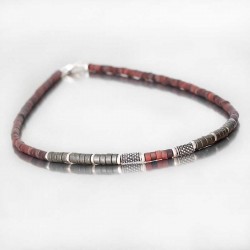 Collier pour homme en argent. collier homme tendance