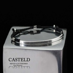 un bracelet en argent luxe pour homme