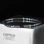 Bracelet tendance pour hommes en argent