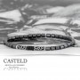 Bracelet perle et argent pour les hommes tendances