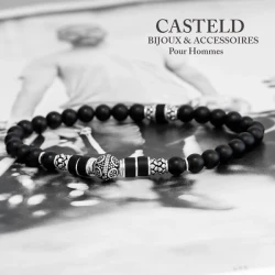Bracelet argent pour homme