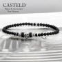Bracelet homme argent tête de mort