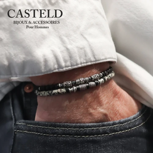 Bracelet Homme Jaspe