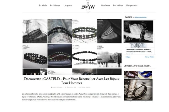 Les Bijoux pour Hommes