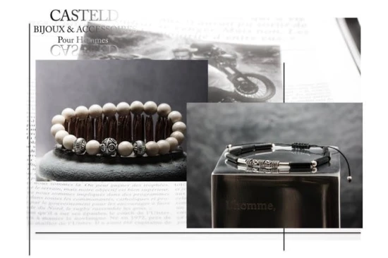 Bijoux pour hommes : bracelets masculins