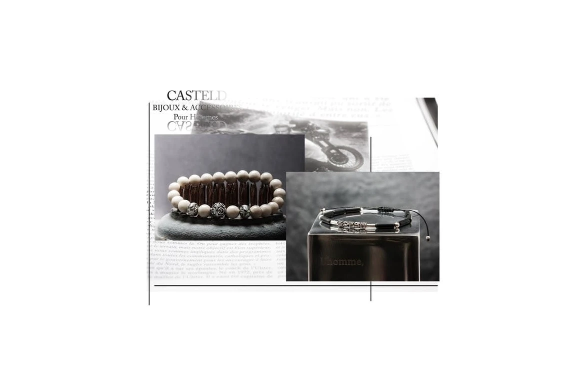 Bijoux pour hommes : bracelets masculins