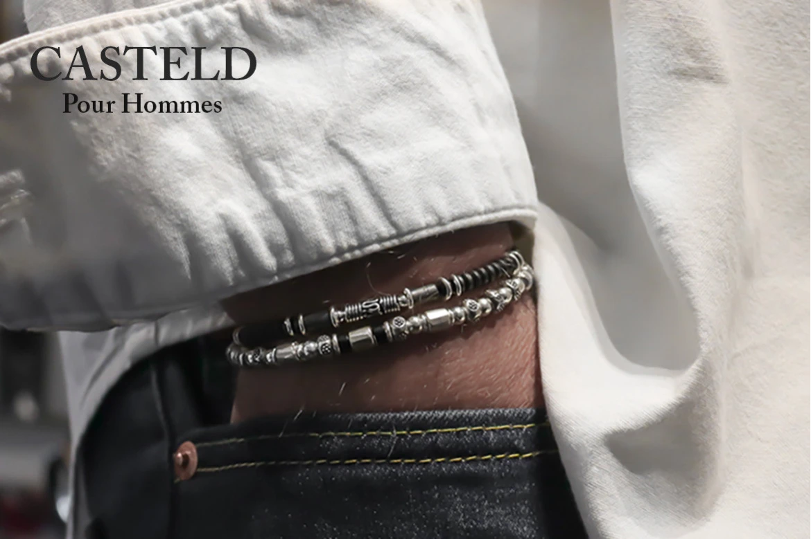 Bracelet Homme en perles