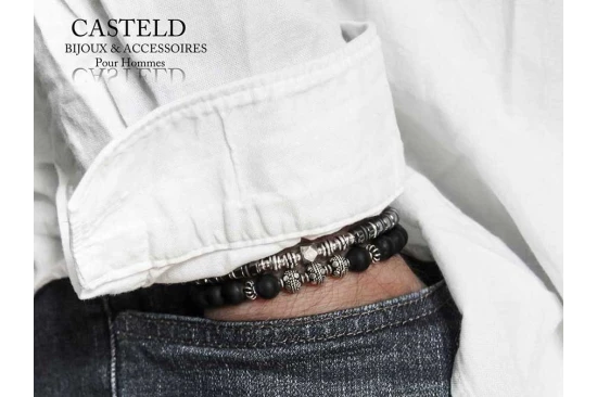 stacking bracelets pour hommes 