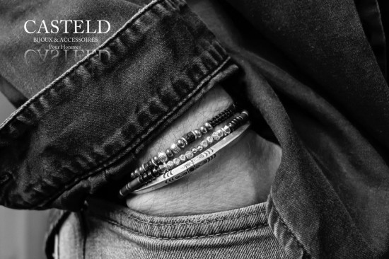 Bijoux homme stacking
