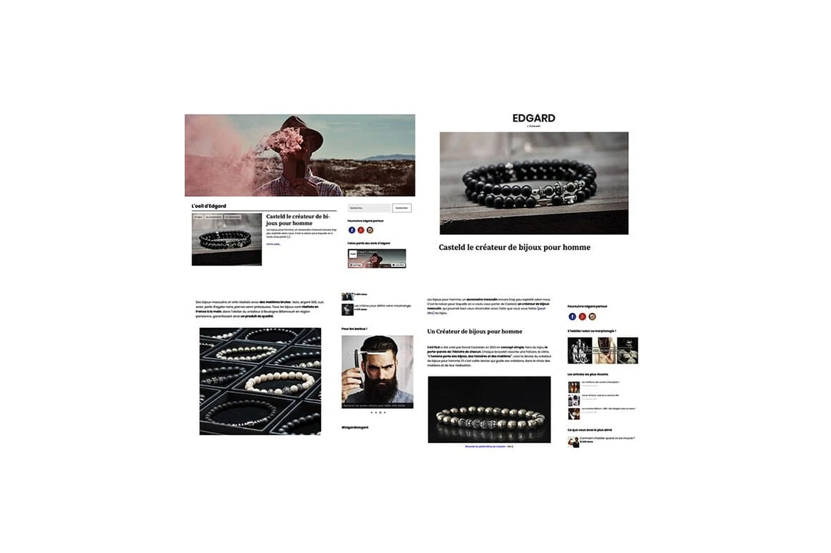 Bijoux pour homme